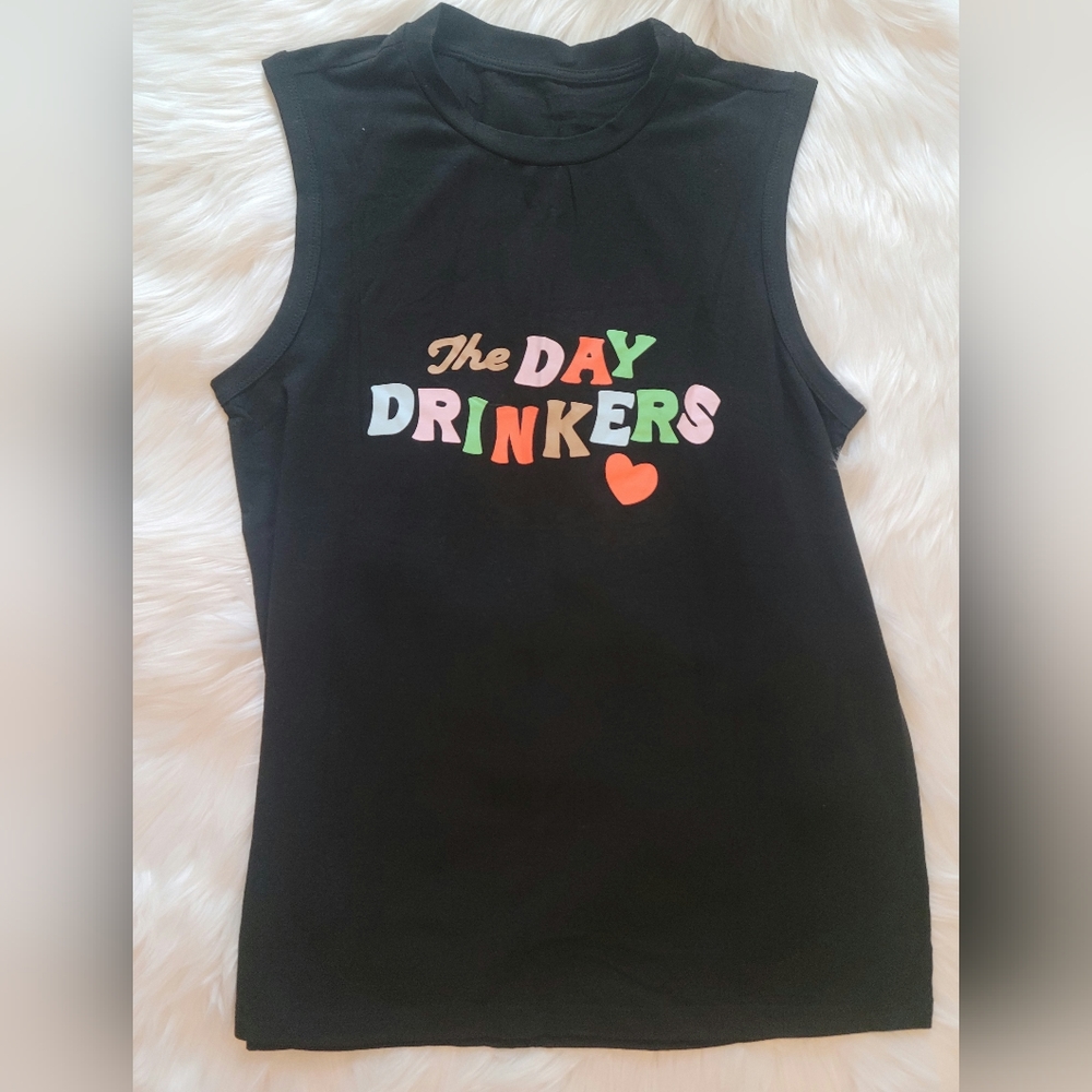 Size small Day Drinkers tank NWOT